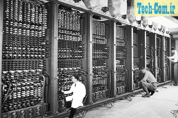 تصویر کامپیوتر ENIAC