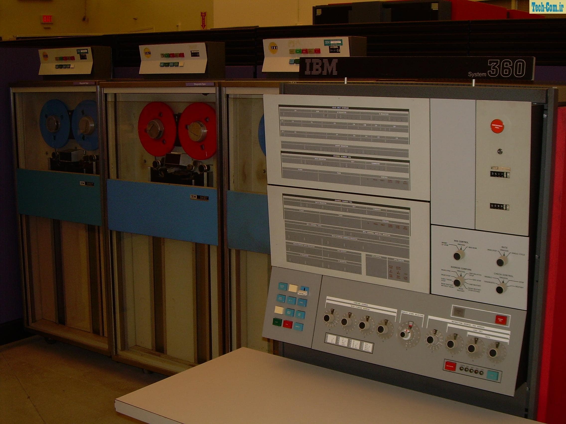 تصویر کامپیوتر IBM-360